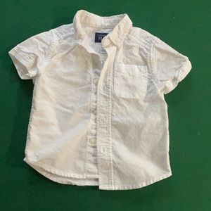Children’s Place Short sleeve cotton button down.